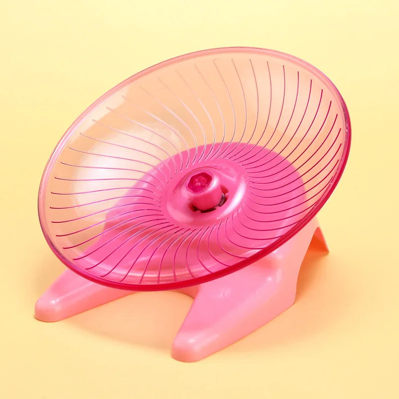 Silent Flying Saucer Exercise Wheel For Pets Hamsters Mice Hedgehogs