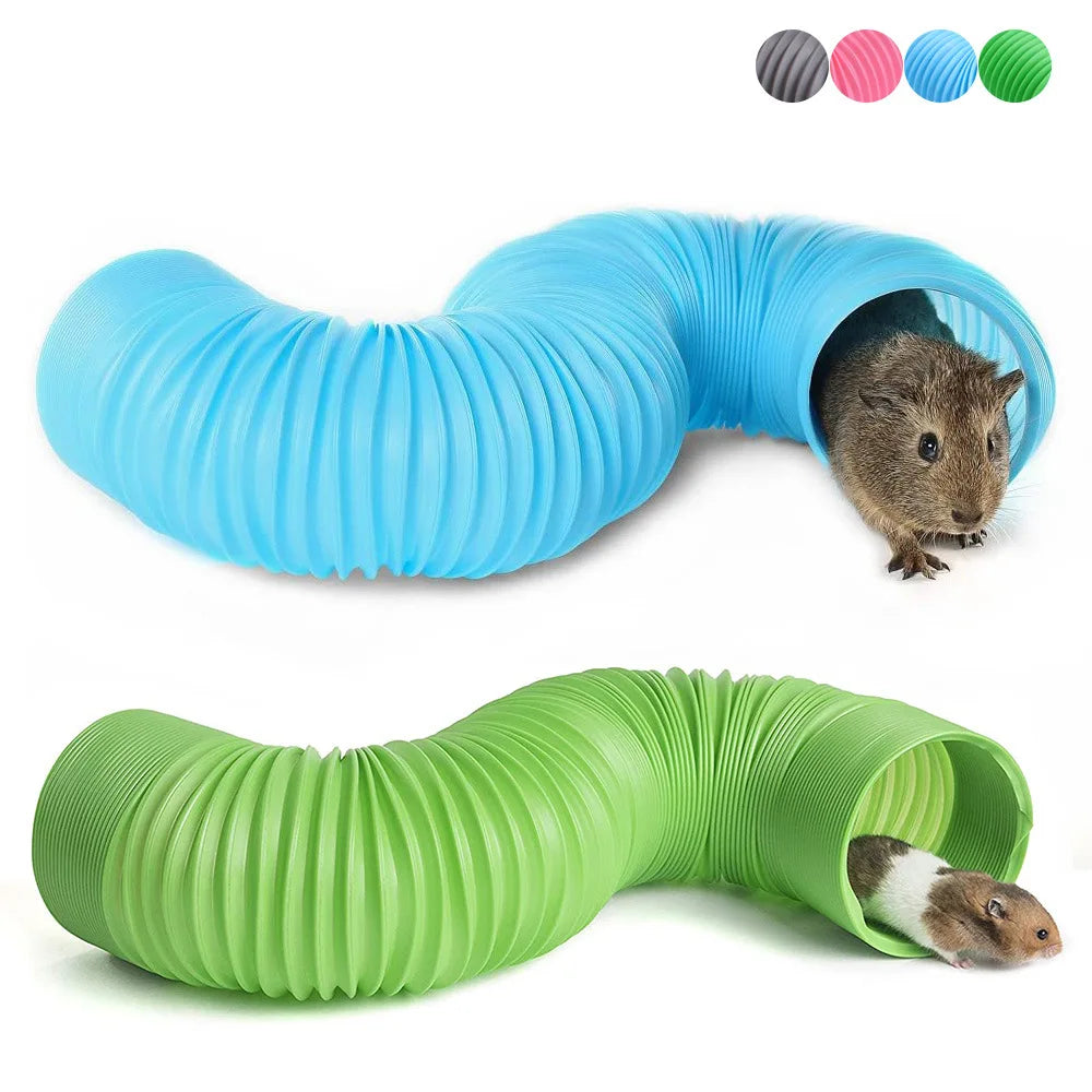 Telescopic Small Pet Tunnel Pipe For Hamster And Guinea Pig