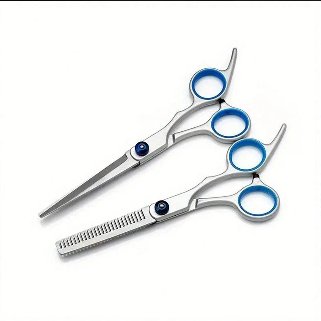 SHUYU 6 Piece Professional Pet Grooming Scissors Set Stainless Steel