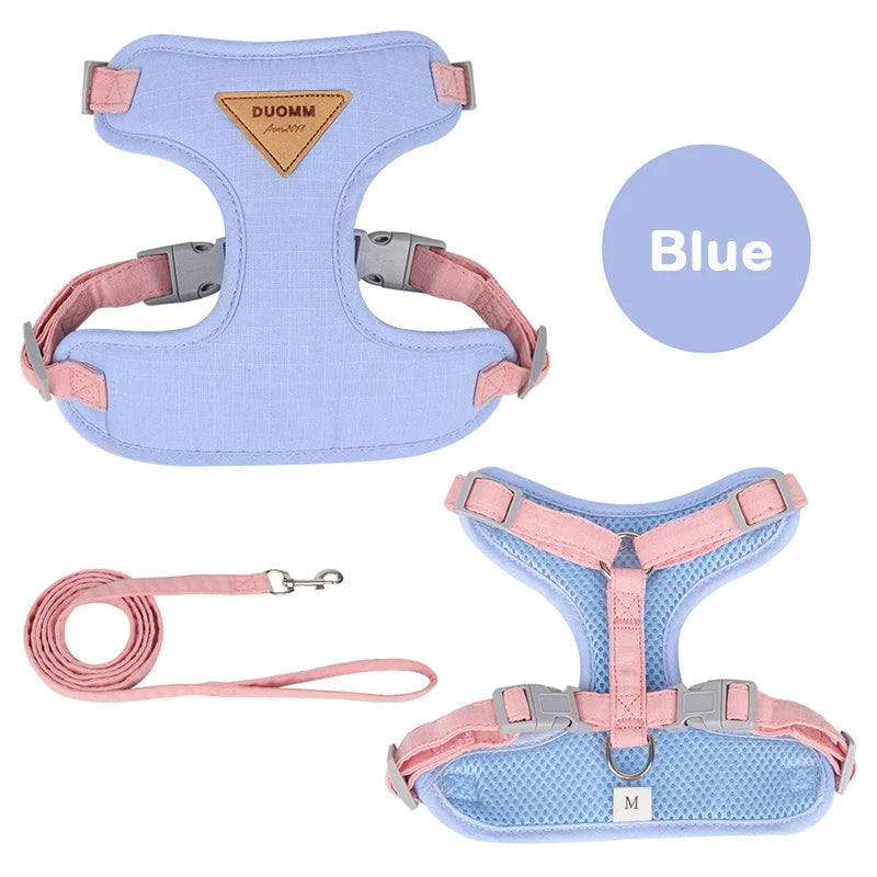 Puppy Harness And Leash Set For Small To Medium Pets
