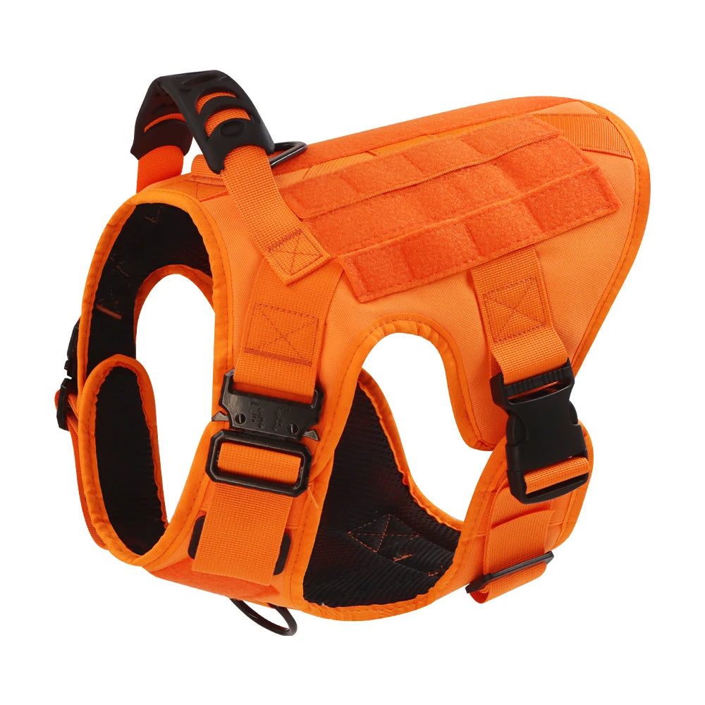 Military Camouflage Dog Harness For Large Medium Dogs Adjustable Vest