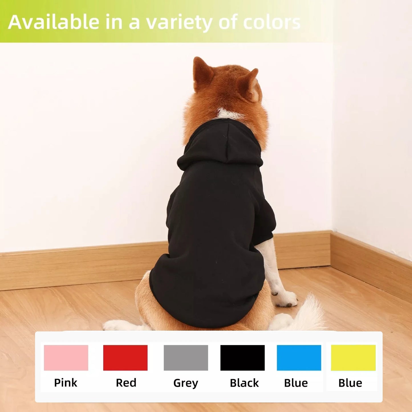 Winter Dog Hoodie Sweater Coat For Small To Large Dogs