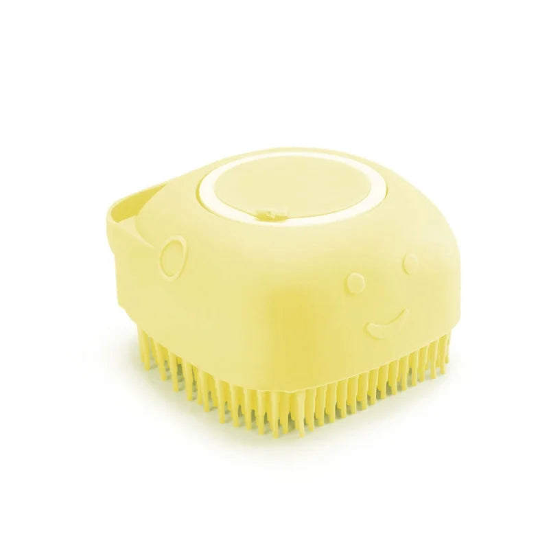 Pet Bath Massage Brush For Dogs And Cats Soft Silicone