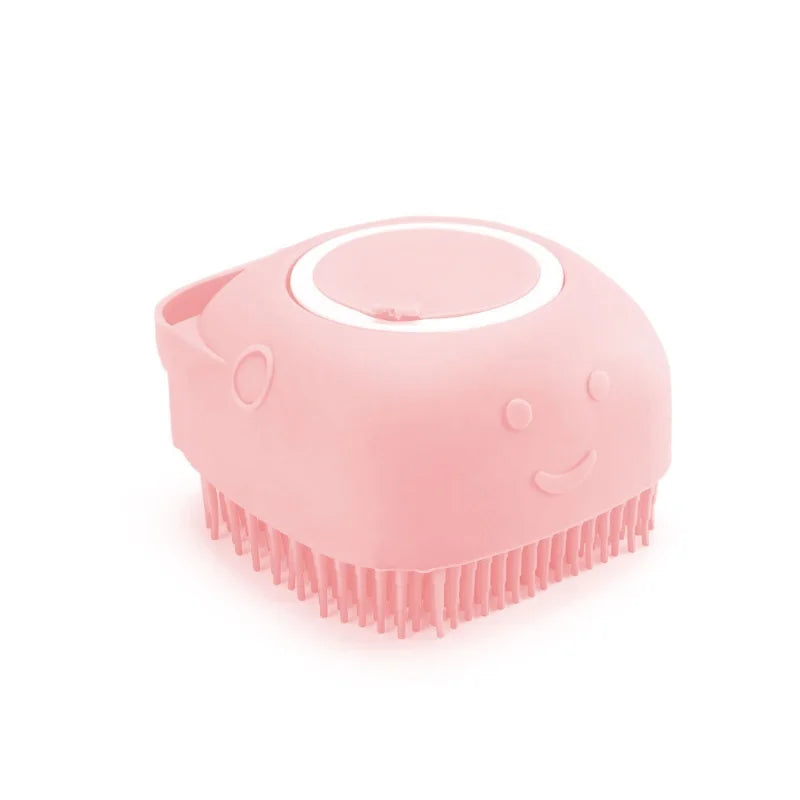 Pet Bath Massage Brush For Dogs And Cats Soft Silicone