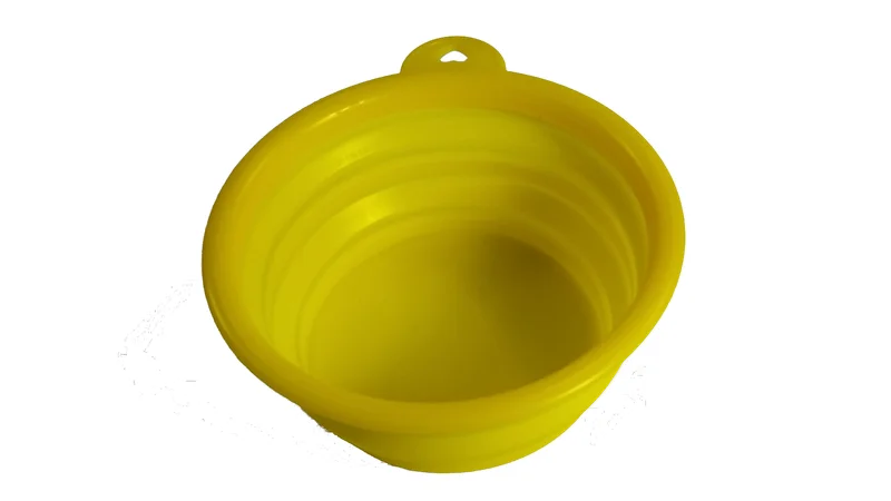 Collapsible Pet Travel Bowls Foldable BPA Free For Dogs Cats
