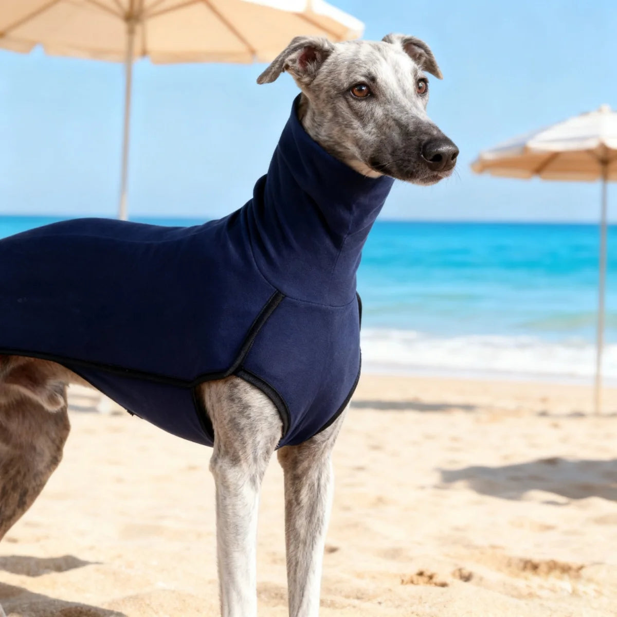 Dog Winter Coat Pajamas Onesie Turtleneck Fleece Coat