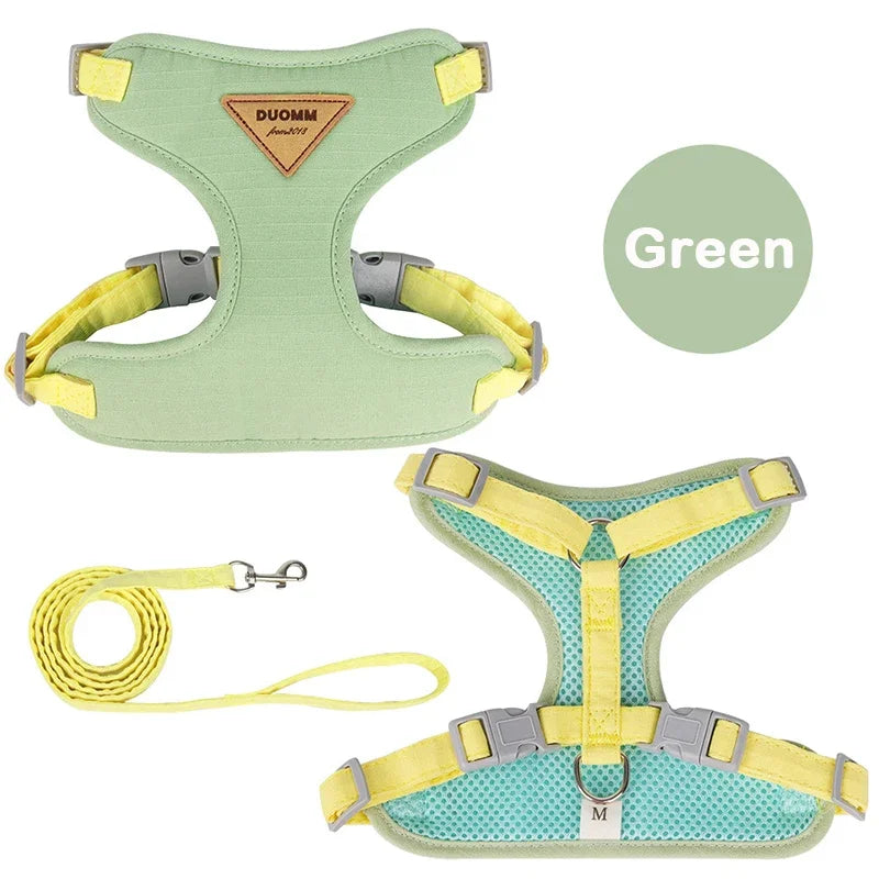 Puppy Harness And Leash Set For Small To Medium Pets