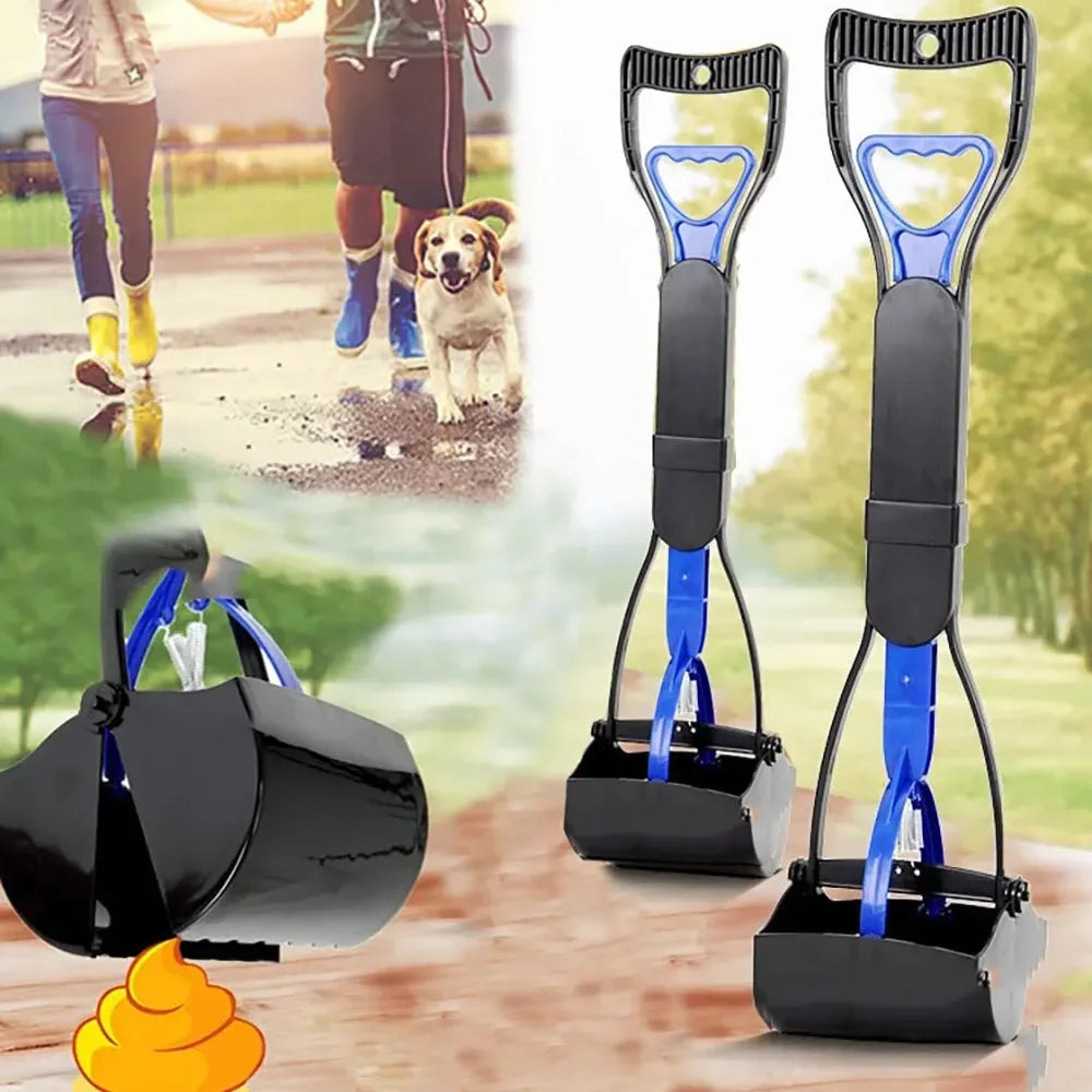 Cat And Dog Pooper Scooper With Long Ergonomic Handle Tool