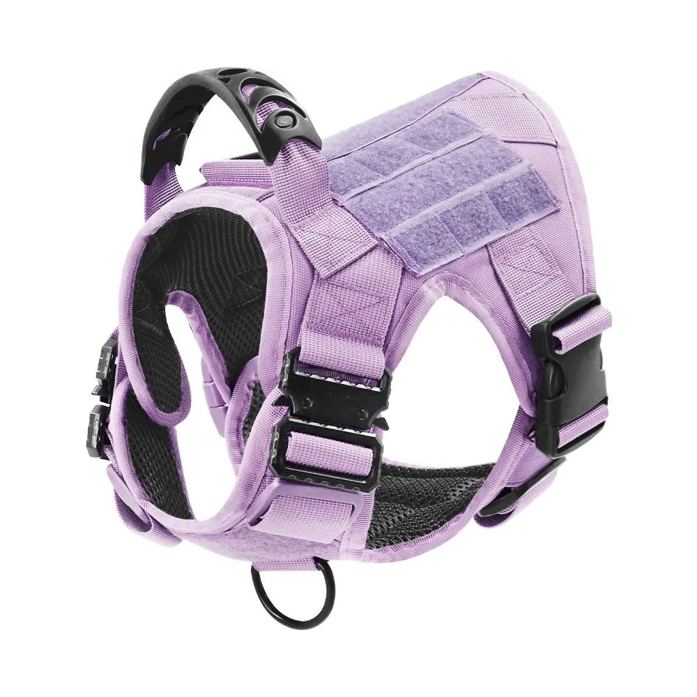 Military Camouflage Dog Harness For Large Medium Dogs Adjustable Vest