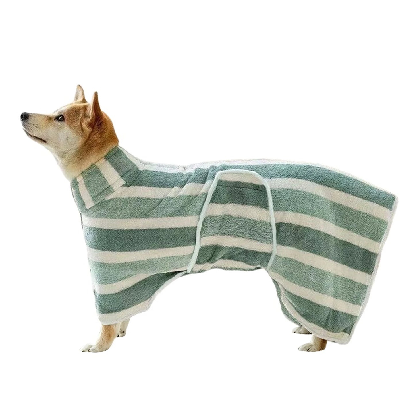 Quick Dry Dog Bathrobe Ultra Absorbent Towel For Pets
