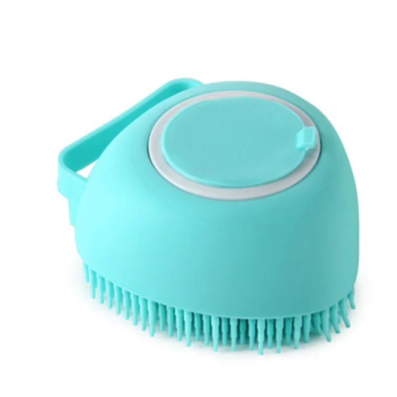 Pet Bath Massage Brush For Dogs And Cats Soft Silicone