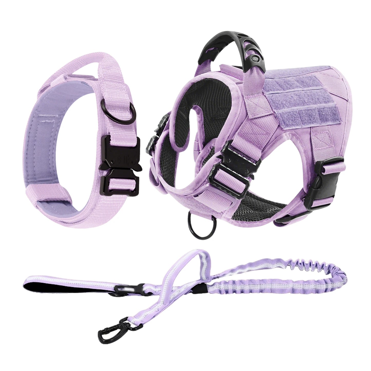 Military Camouflage Dog Harness For Large Medium Dogs Adjustable Vest