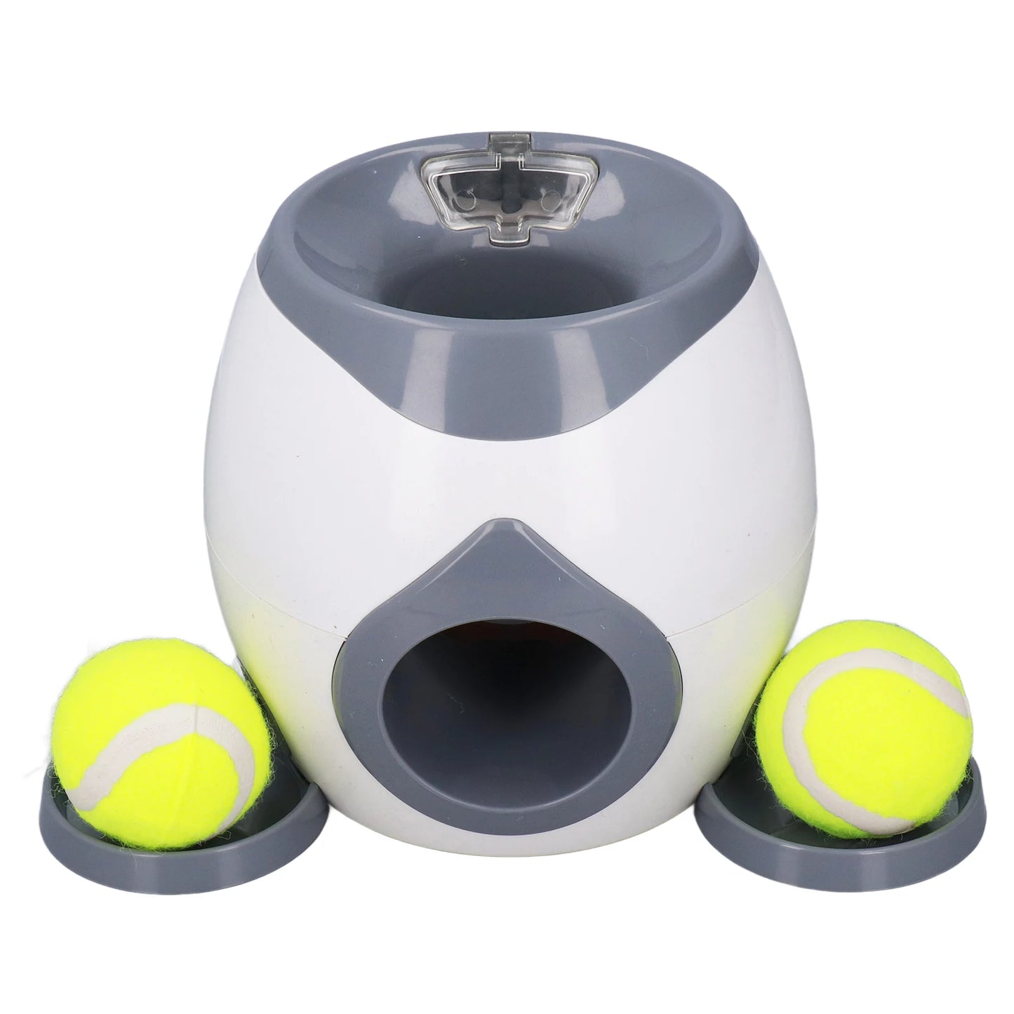 Dog Tennis Ball Feeding Toy Machine With Two Tennis Balls