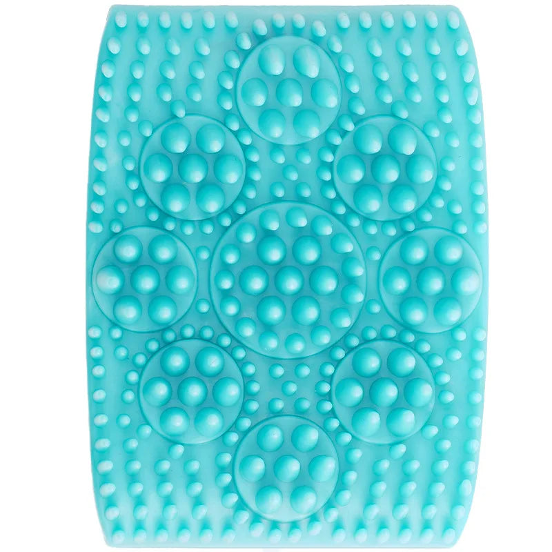 Pet Massage Grooming Comb With Soft Rubber Bristles