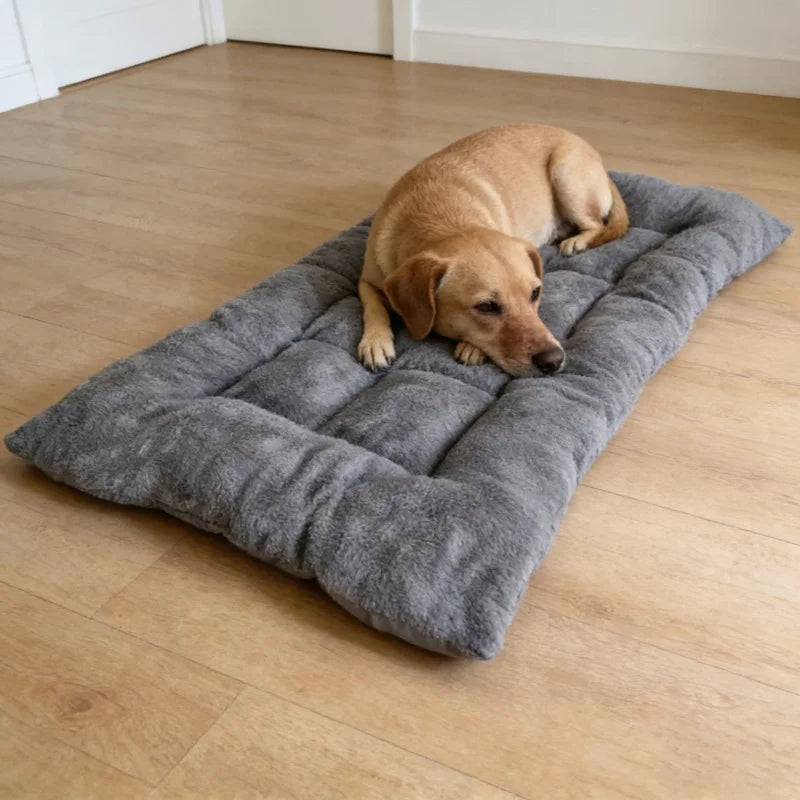 Booteely Plush Dog Bed Sofa Mat Thickened With Soft Fleece