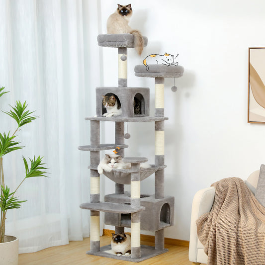 PAWZ Road Cat Tree Tower Indoor Cats Scratching Posts Sisal