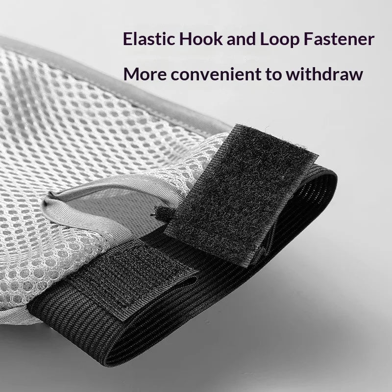 Pet Fur Grooming Glove Double Sided Massager For Small Pets