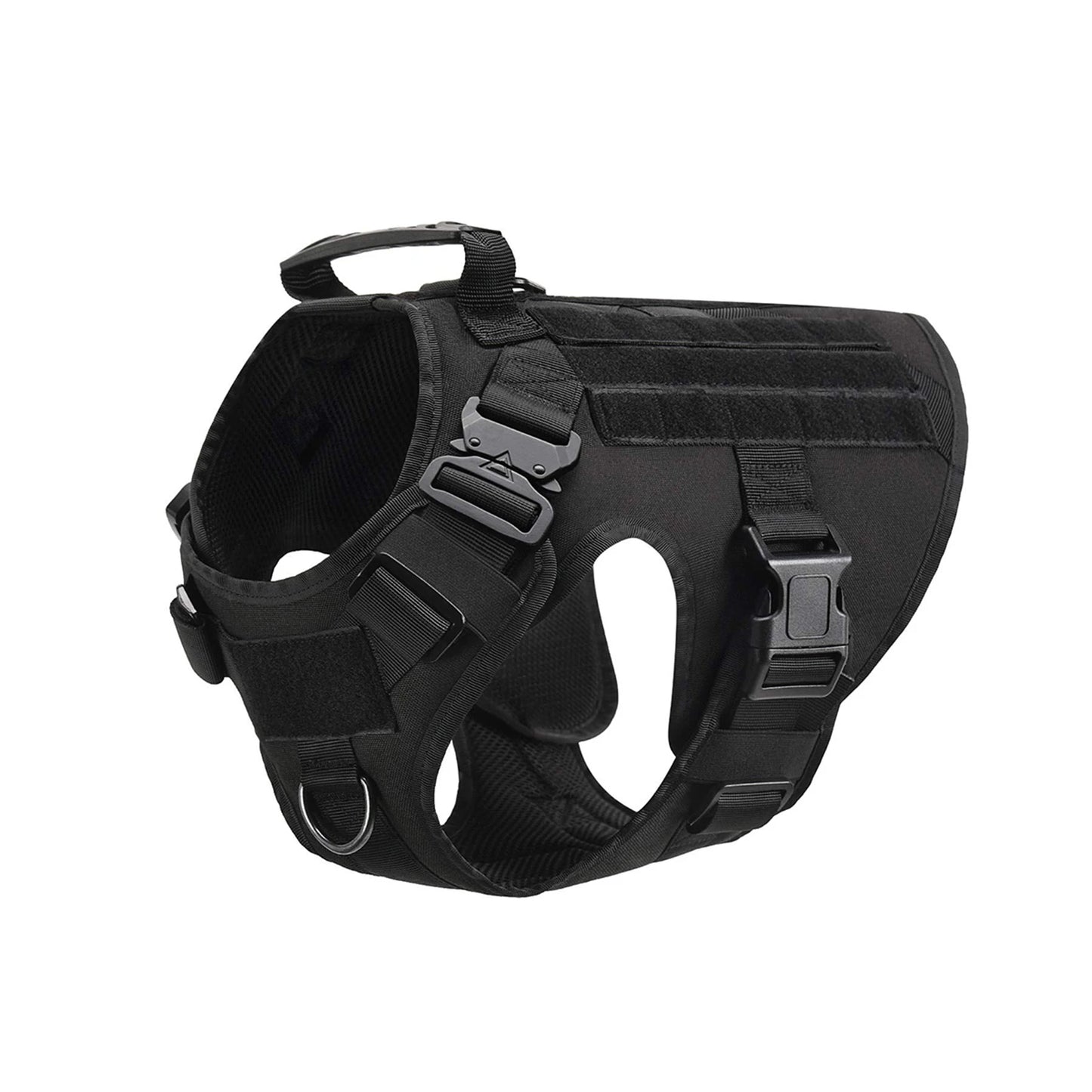 Dog Harness With Molle Pouches For Medium And Large Dogs