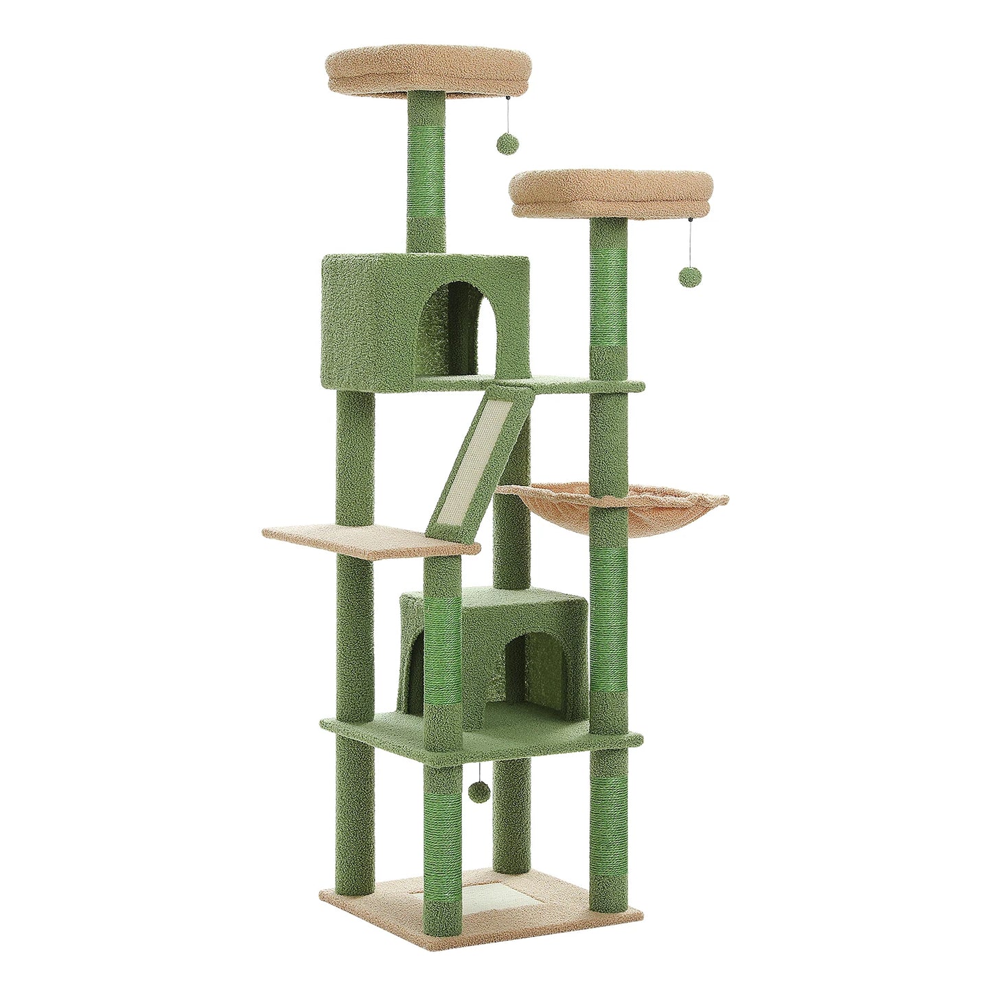 PAWZ Road Cat Tree Tower With Scratching Posts And Condo