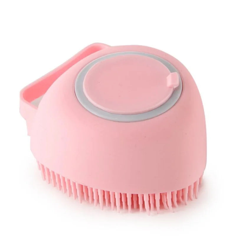 Pet Bath Massage Brush For Dogs And Cats Soft Silicone
