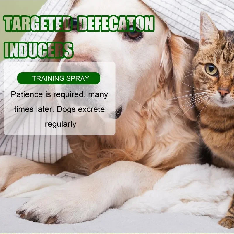 YEGBONG Pet Positioning Defecation Inducer Spray For Training Cats Dogs