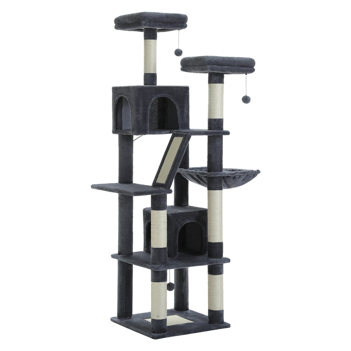 PAWZ Road Cat Tree Tower With Scratching Posts And Condo