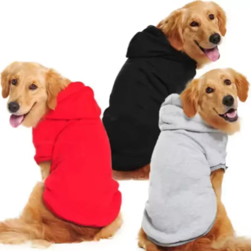 Winter Dog Hoodie Sweater Coat For Small To Large Dogs
