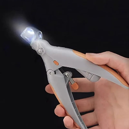 LED Light Pet Nail Clipper Amplification For Dogs Cats