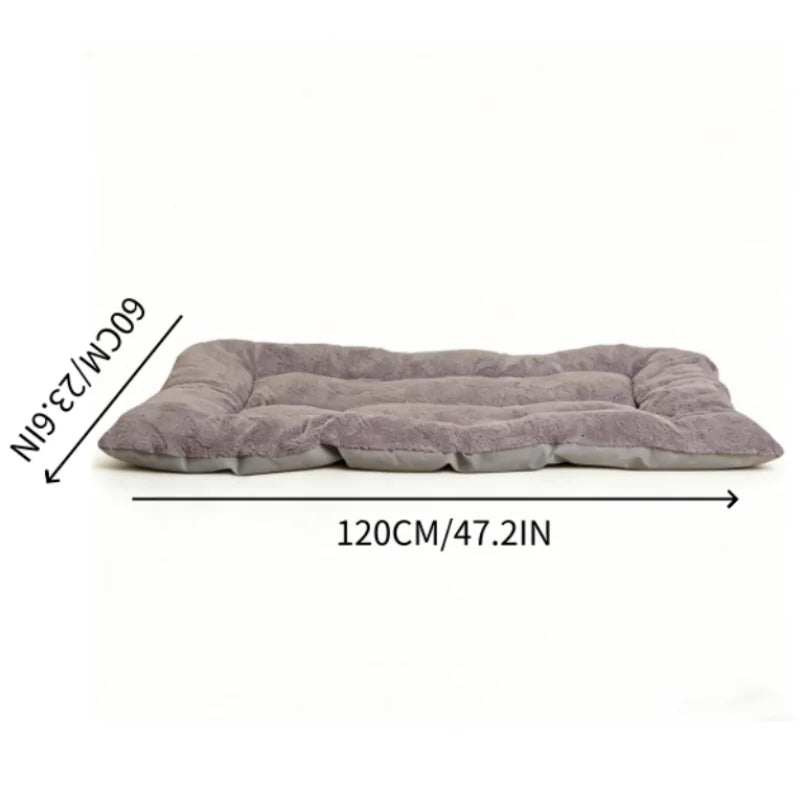 Booteely Plush Dog Bed Sofa Mat Thickened With Soft Fleece