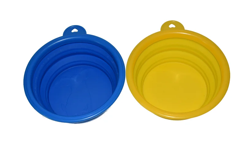 Collapsible Pet Travel Bowls Foldable BPA Free For Dogs Cats
