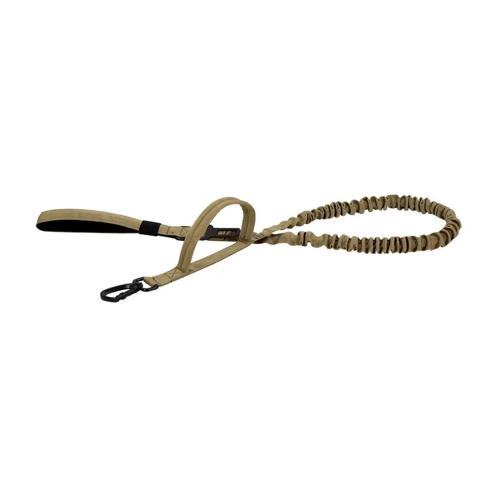 Military Tactical Dog Leash With Adjustable Rope And Dual Handles