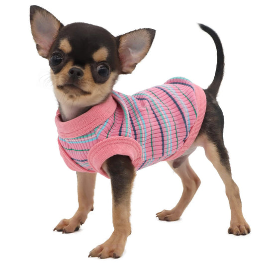 Rib Dog Shirt Vest For Small Dogs Chihuahua Puppy Clothes