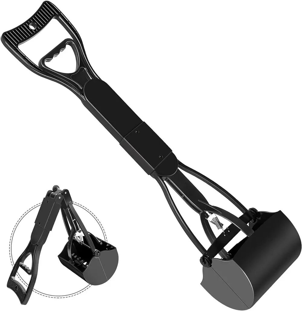 Cat And Dog Pooper Scooper With Long Ergonomic Handle Tool