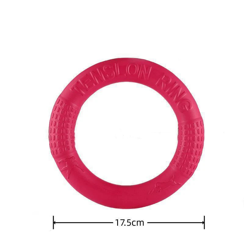 EVA Ring Puller Dog Training Flying Disc Toy For Interactive Play