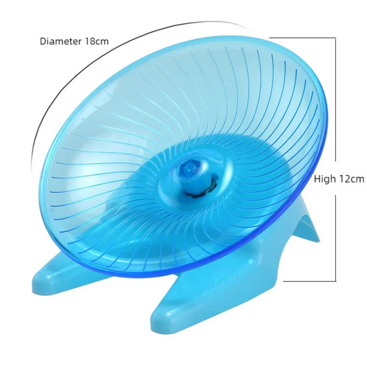 Silent Flying Saucer Exercise Wheel For Pets Hamsters Mice Hedgehogs