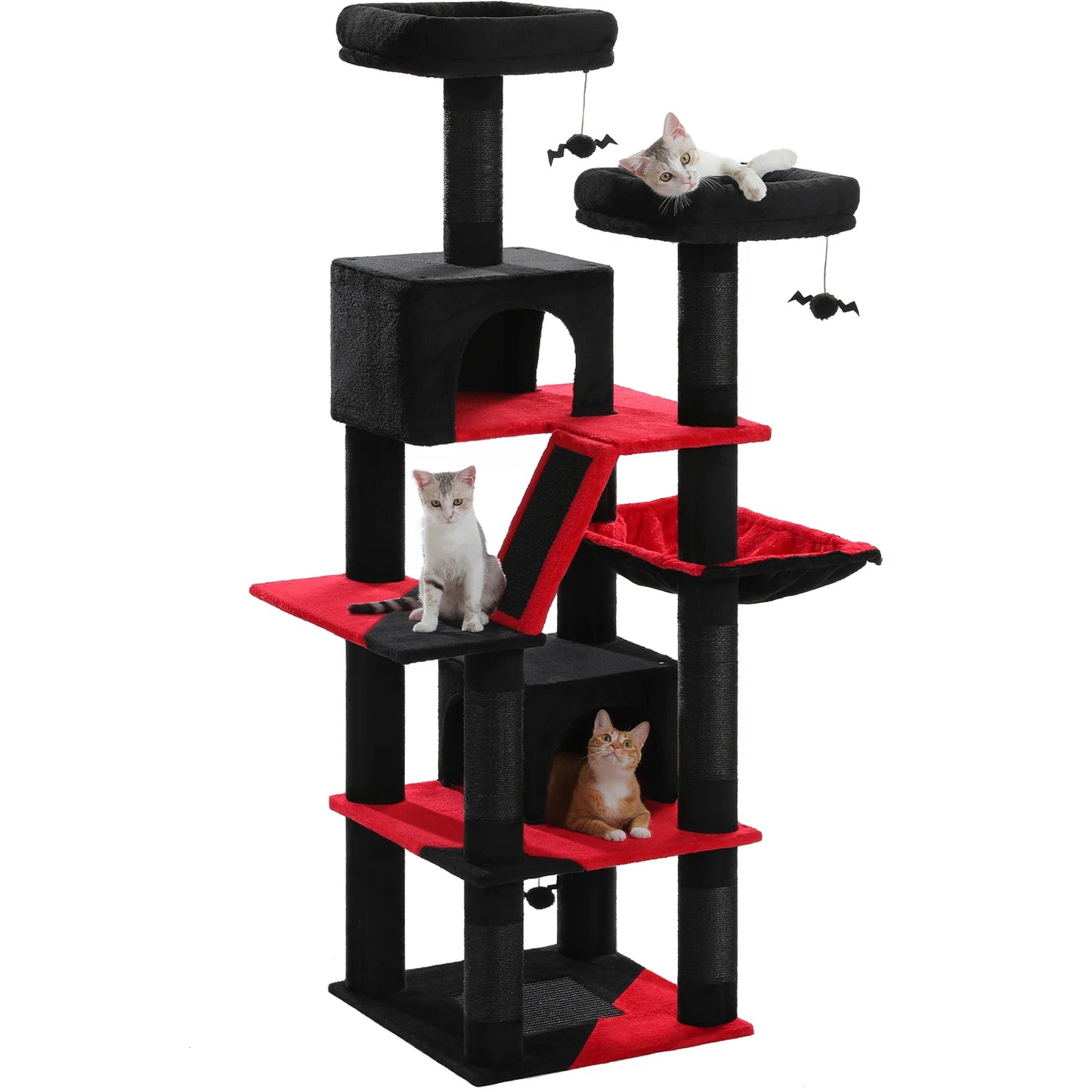 PAWZ Road Cat Tree Tower With Scratching Posts And Condo