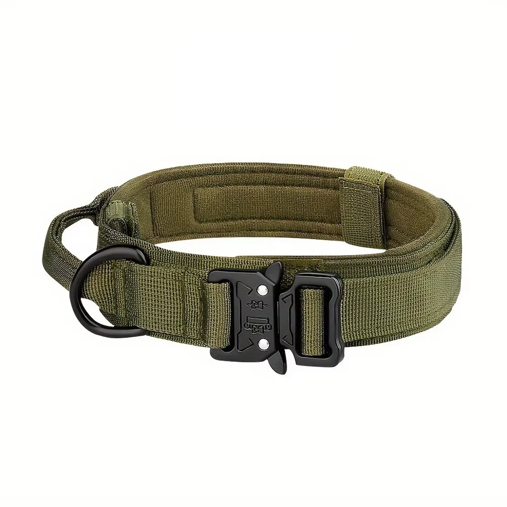 Dog Training Collar Tactical Leash Set With Adjustable Control Handle