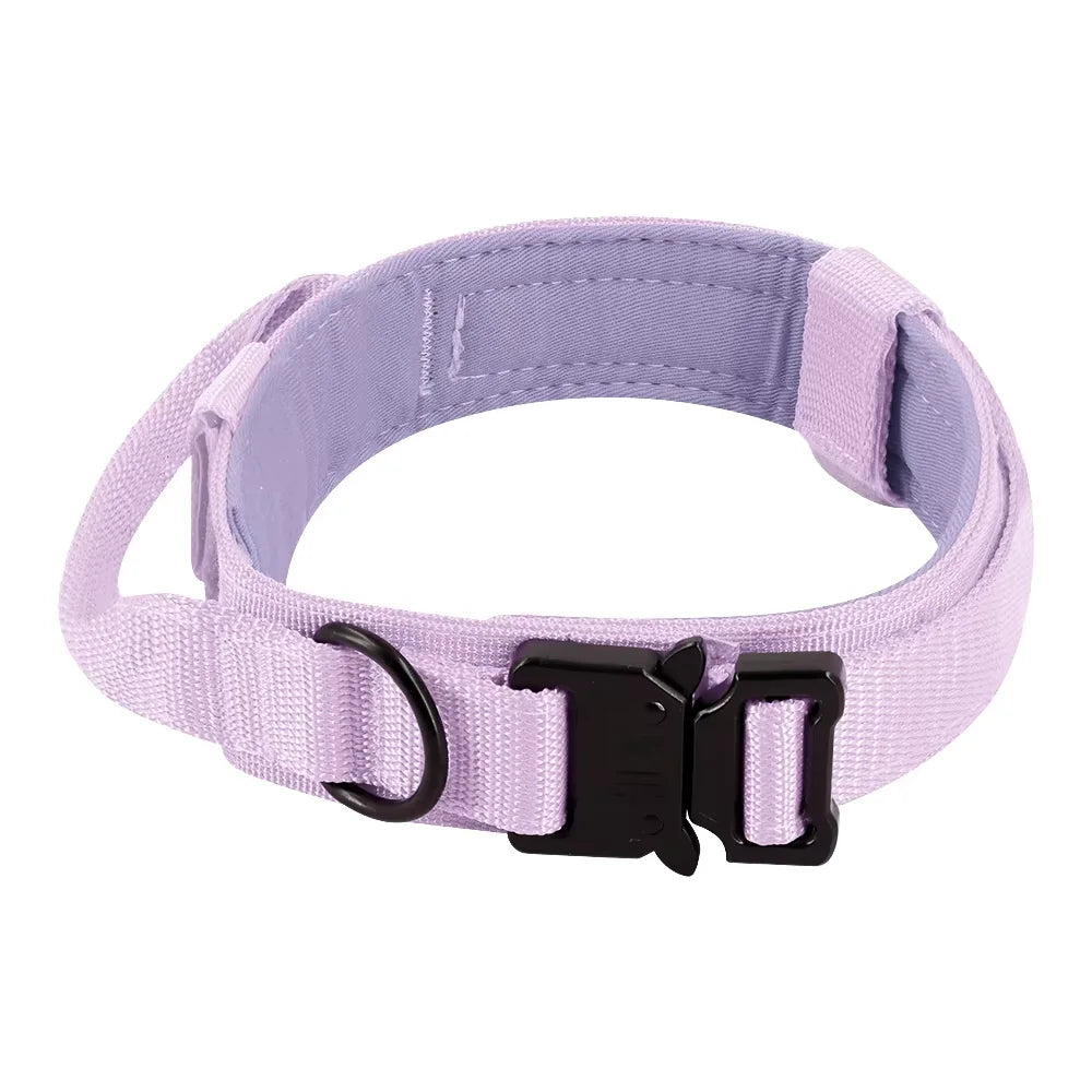 Dog Training Collar Tactical Leash Set With Adjustable Control Handle