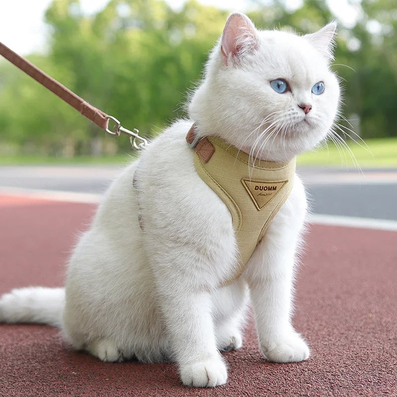 Puppy Harness And Leash Set For Small To Medium Pets