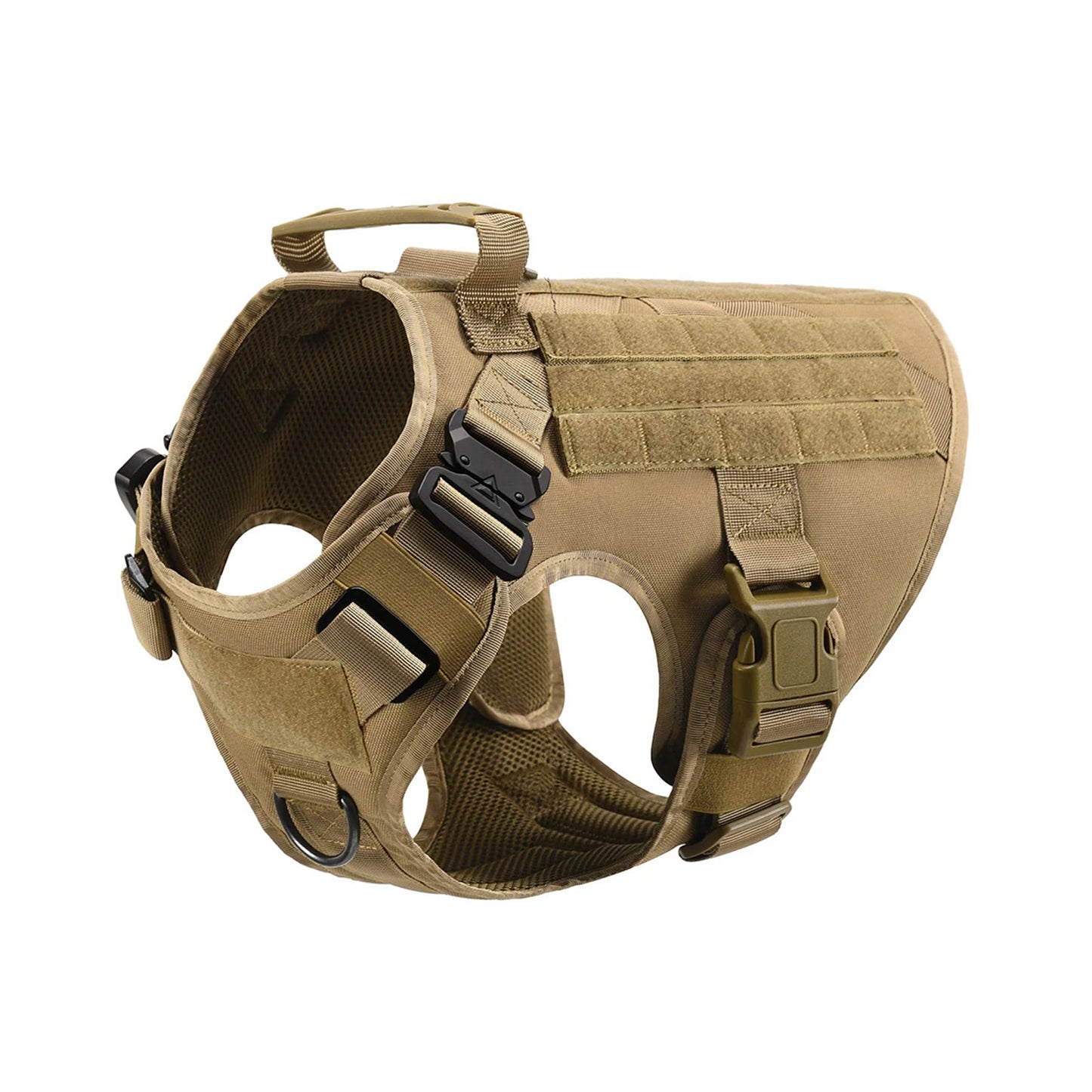 Dog Harness With Molle Pouches For Medium And Large Dogs