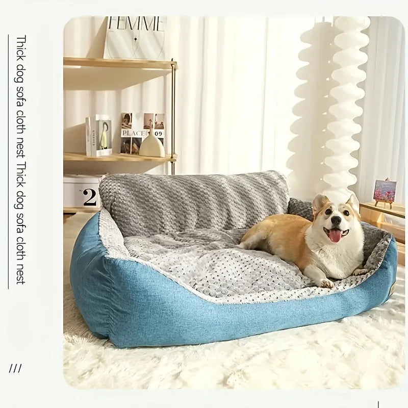BOFNL Dog Sofa Bed Soft And Comfortable For All Seasons