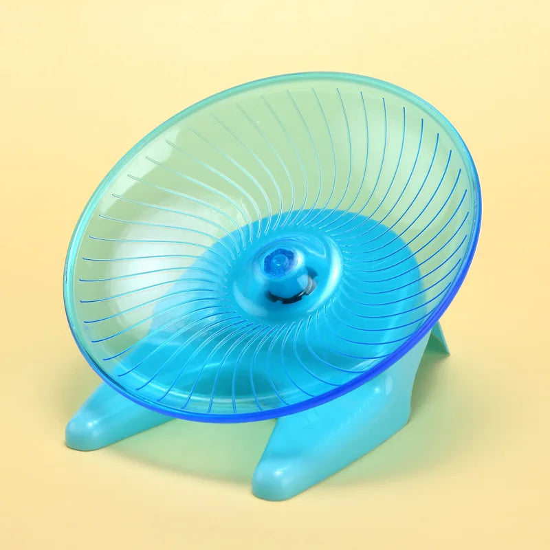 Silent Flying Saucer Exercise Wheel For Pets Hamsters Mice Hedgehogs