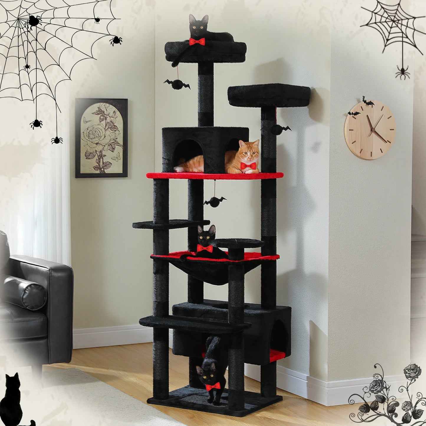 PAWZ Road Cat Tree Tower Indoor Cats Scratching Posts Sisal