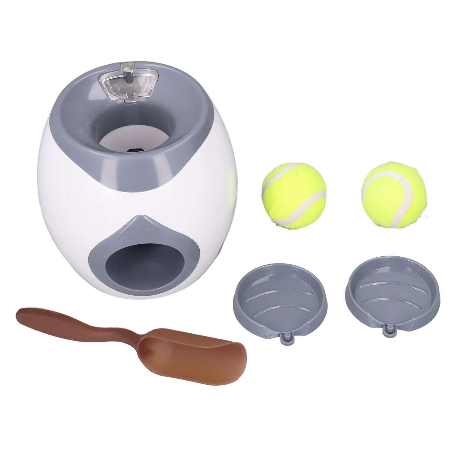 Dog Tennis Ball Feeding Toy Machine With Two Tennis Balls
