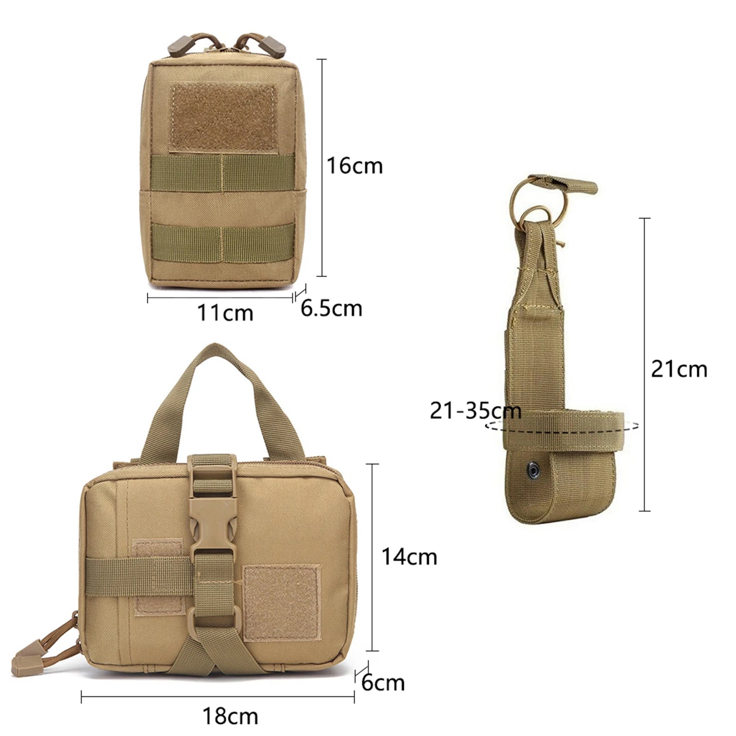 Tactical Dog Harness With Molle Pouches For German Shepherds