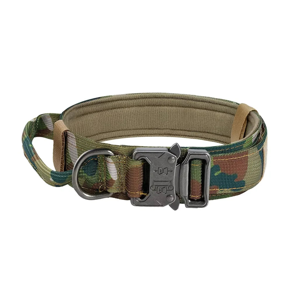 Dog Training Collar Tactical Leash Set With Adjustable Control Handle
