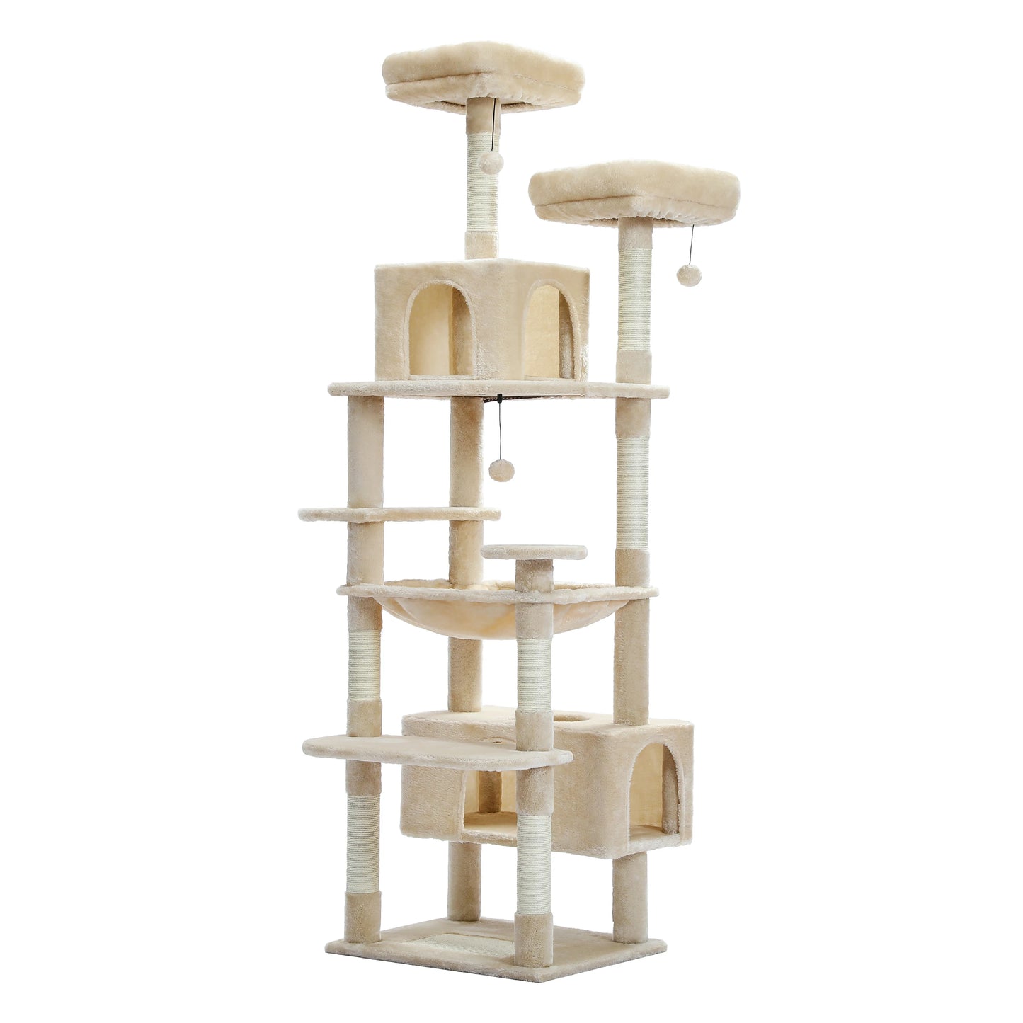 PAWZ Road Cat Tree Tower With Scratching Posts And Condo