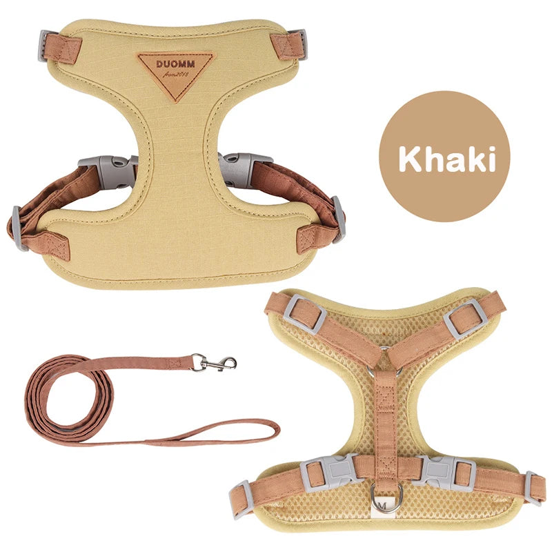 Puppy Harness And Leash Set For Small To Medium Pets