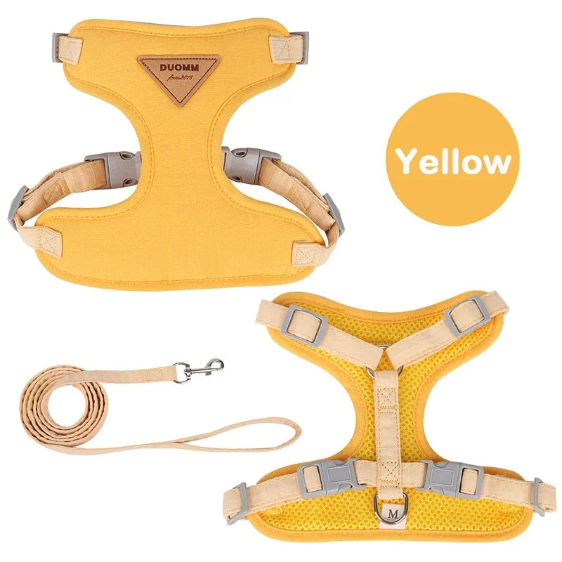 Puppy Harness And Leash Set For Small To Medium Pets