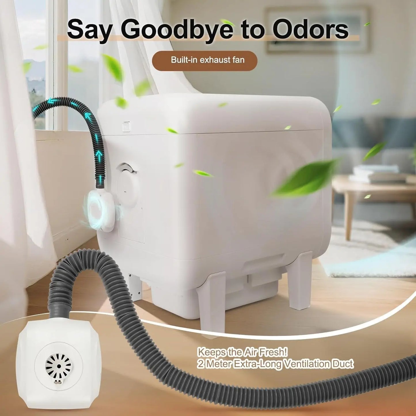 Automatic Self-Cleaning Cat Litter Box For Multiple Cats